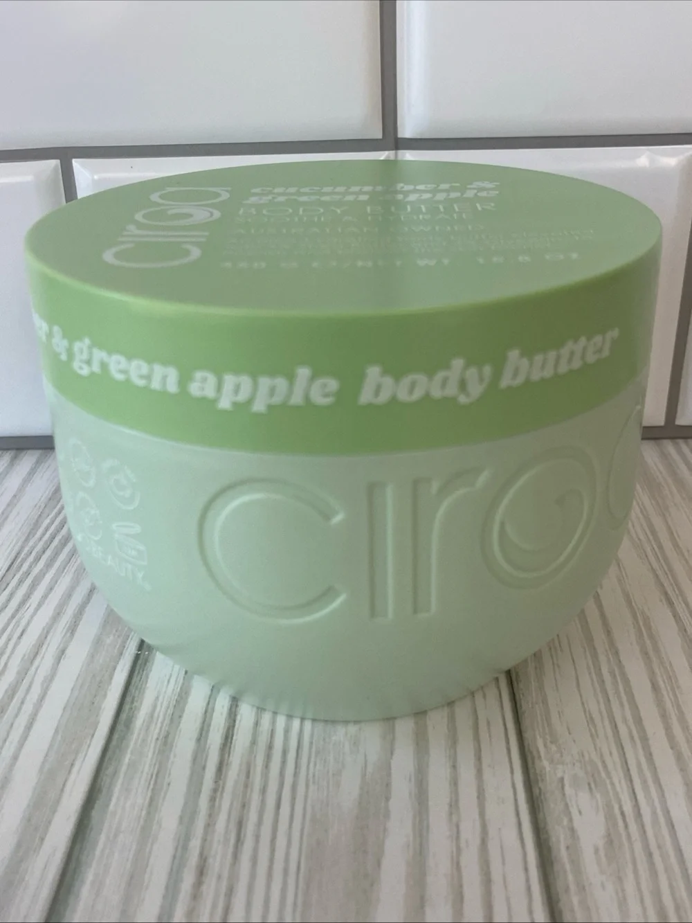 CIROA Body Butter *Cucumber & Green Apple* Vegan Friendly